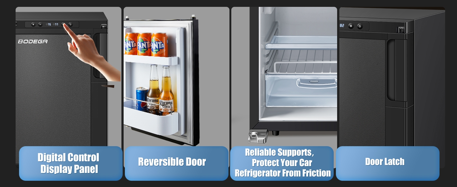 BODEGA 12 Volt Refrigerator RV Refrigerator