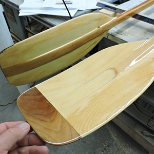 totalboat recoat applied to oars 