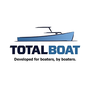 Logo for TotalBoat and Tagline Developed for Boaters by Boaters