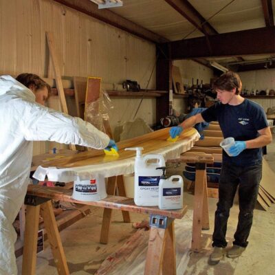 TotalBoat 5:1 Epoxy Resin Kit (Gallon, Slow Hardener), Marine Grade Epoxy for Fiberglass and Wood Boat Building and Repair