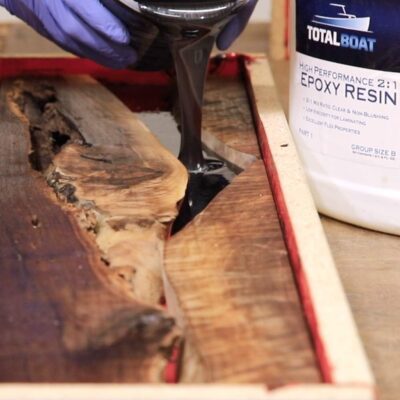 TotalBoat High Performance Epoxy Kit (Gallon, Fast), Crystal Clear Marine Grade Resin and Hardener for Woodworking, Fiberglass and Wood Boat Building and Repair