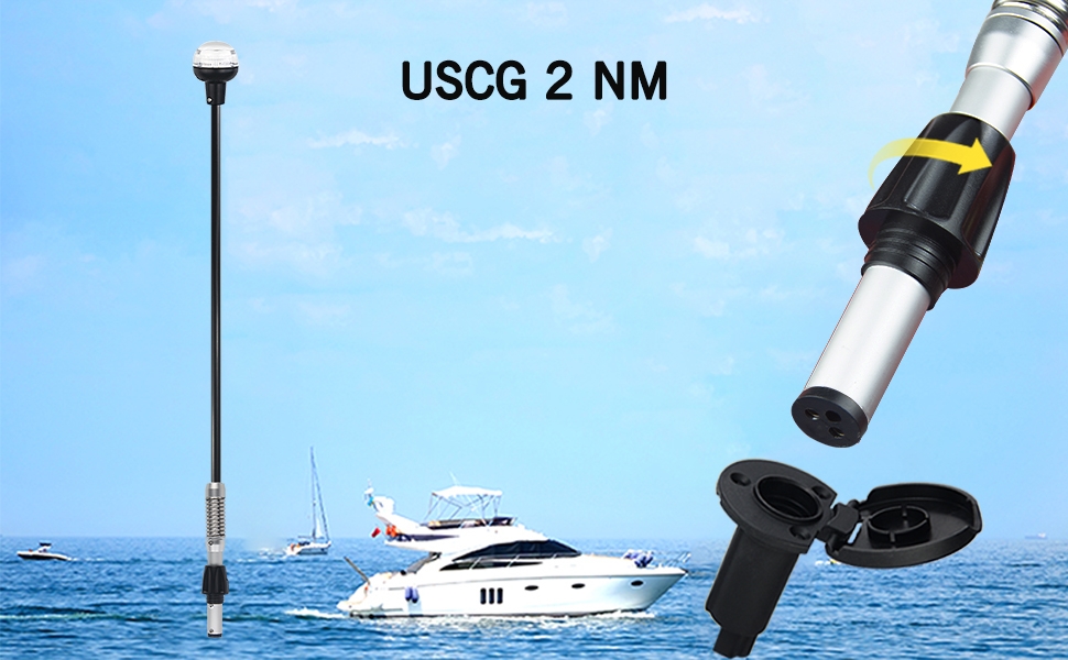 boat stern light led