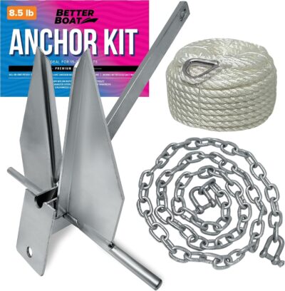 Heavy Boat Anchor Kit Fluke Anchor with Anchor Chain