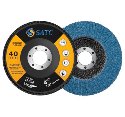 S SATC 20PCS Flap Discs 4 1/2 for Angle Grinder