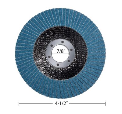 S SATC 20PCS Flap Discs 4 1/2 for Angle Grinder