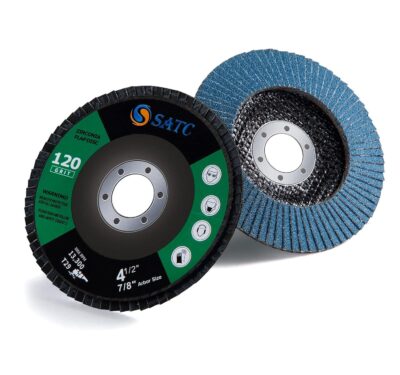 S SATC 20PCS Flap Discs 4 1/2 for Angle Grinder