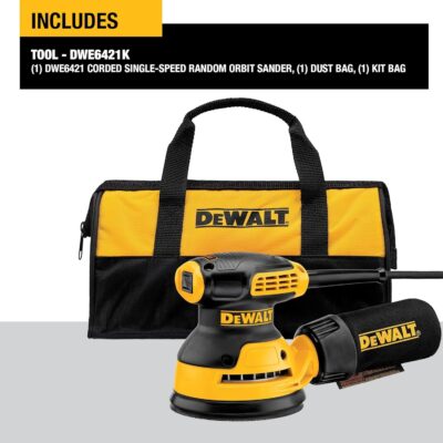 DEWALT Orbital Sander Kit, 5 inch