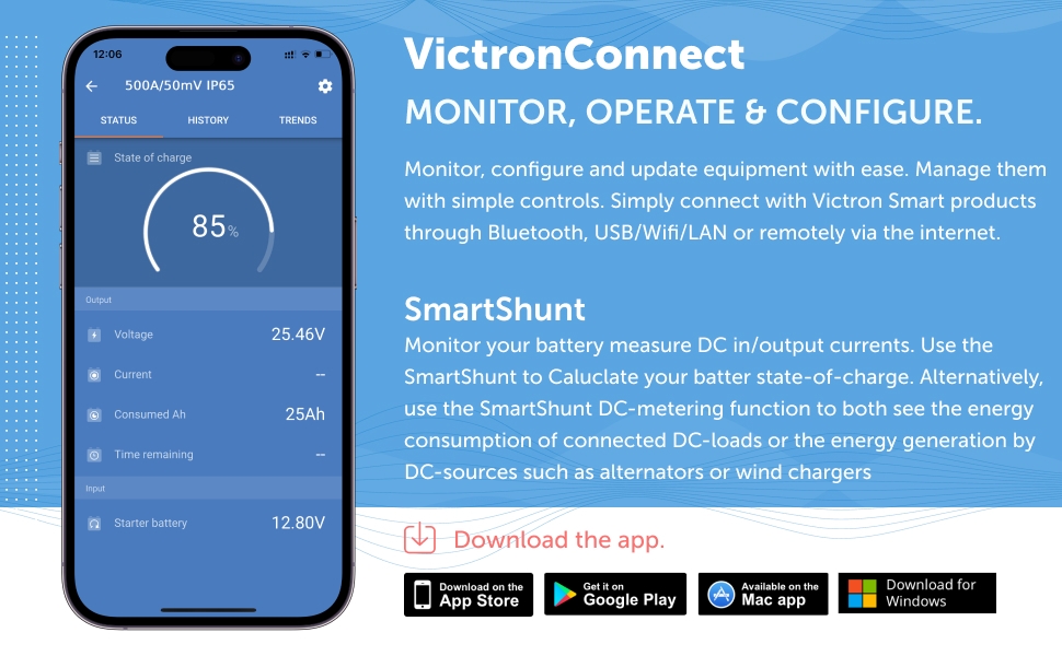 Victron Energy SmartShunt IP65 500 amp module 7