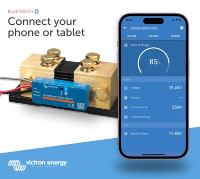 Victron Energy SmartShunt IP65 500 amp Battery Monitor (Bluetooth)