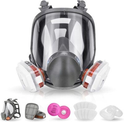 Reusable Respirator full Face Gas Cover, Organic Vapor Mask