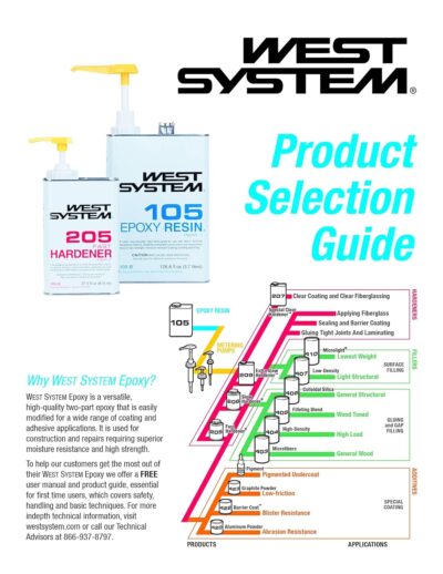 West System 105-B Epoxy Resin Bundle with 206-B Slow Epoxy Hardener and 300 Mini Pumps Epoxy Metering Pump Set, Pale Yellow