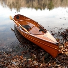 A beautiful strip canoe built with WEST SYSTEM Epoxy by David Wohl.