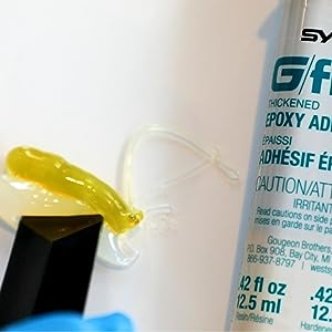 655-1 G/flex Thickened Epoxy Adhesive syringe