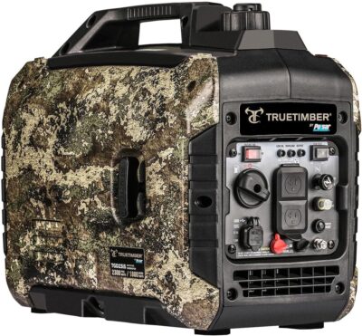 Truetimber 2300-Watt Super Quiet Gasoline Powered Inverter Generator by Pulsar, CARB Compliant