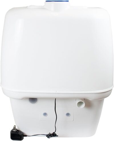 Villa 9215 AC/DC 12V Urine Diverting High Capacity Waterless Composting Toilet