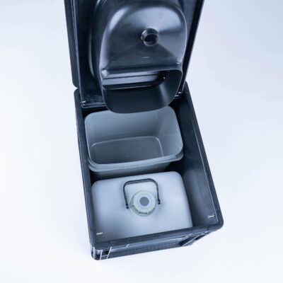 BOXIO Toilet Plus - Composting Toilet Starter Kit, Portable Toilet, Mini Camping Toilet: 15.7" x 11.8" x 11.0" Made in Germany.